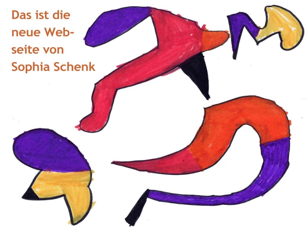 Das ist die neue Webseite von Sophia Schenk